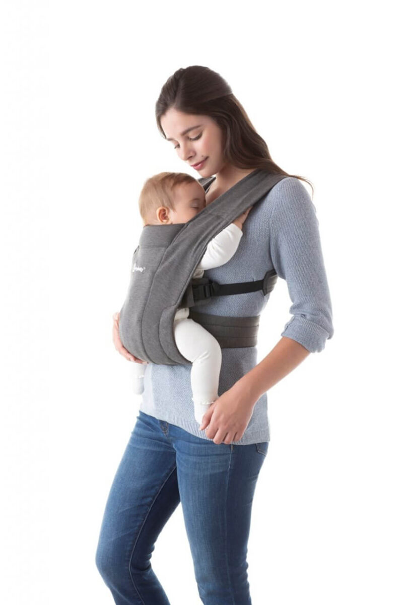 Ergobaby Embrace nosilka, Heather Grey,  siva - slika 8