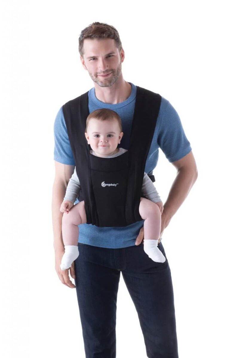 Ergobaby Embrace nosilka, črna - slika 10