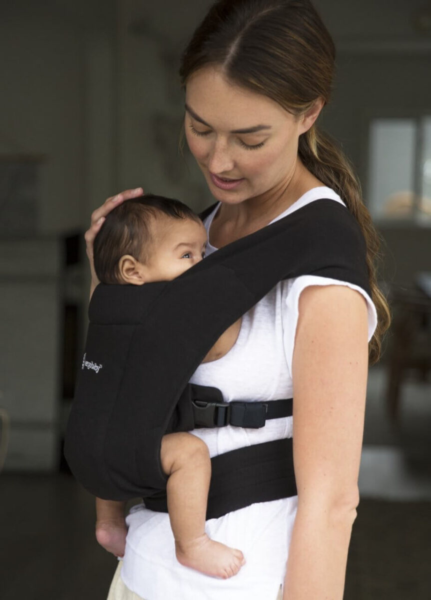 Ergobaby Embrace nosilka, črna - slika 6
