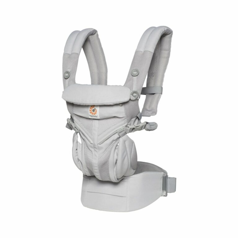 Nosilka Ergobaby Cool Air Omni 360, biserno siva