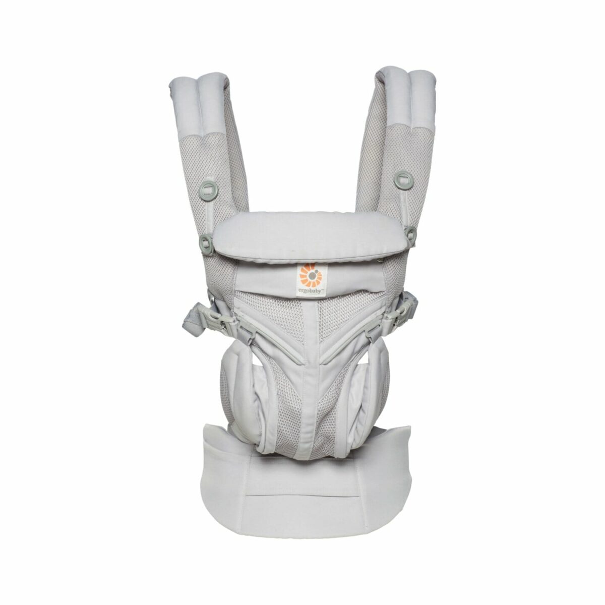 Nosilka Ergobaby Cool Air Omni 360, biserno siva - slika 4