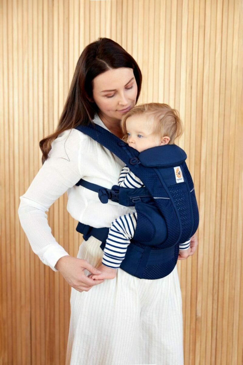 Ergobaby Omni Breeze nosiljka , Polnočno modra - slika 8