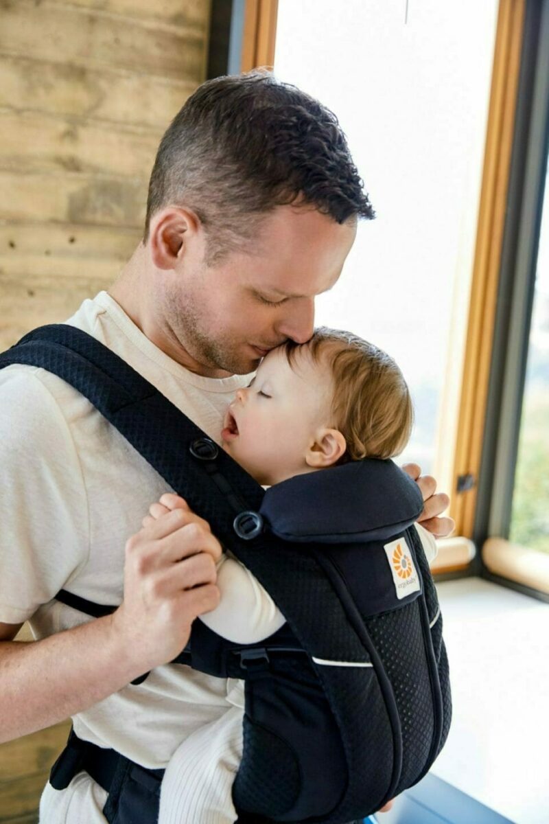 Ergobaby Omni Breeze nosiljka , Onyx črna - slika 8