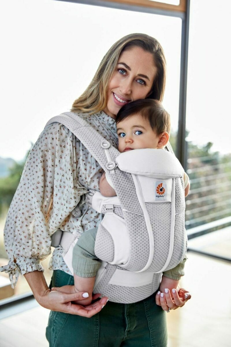 Ergobaby Omni Breeze nosiljka, Biserno siva - slika 11