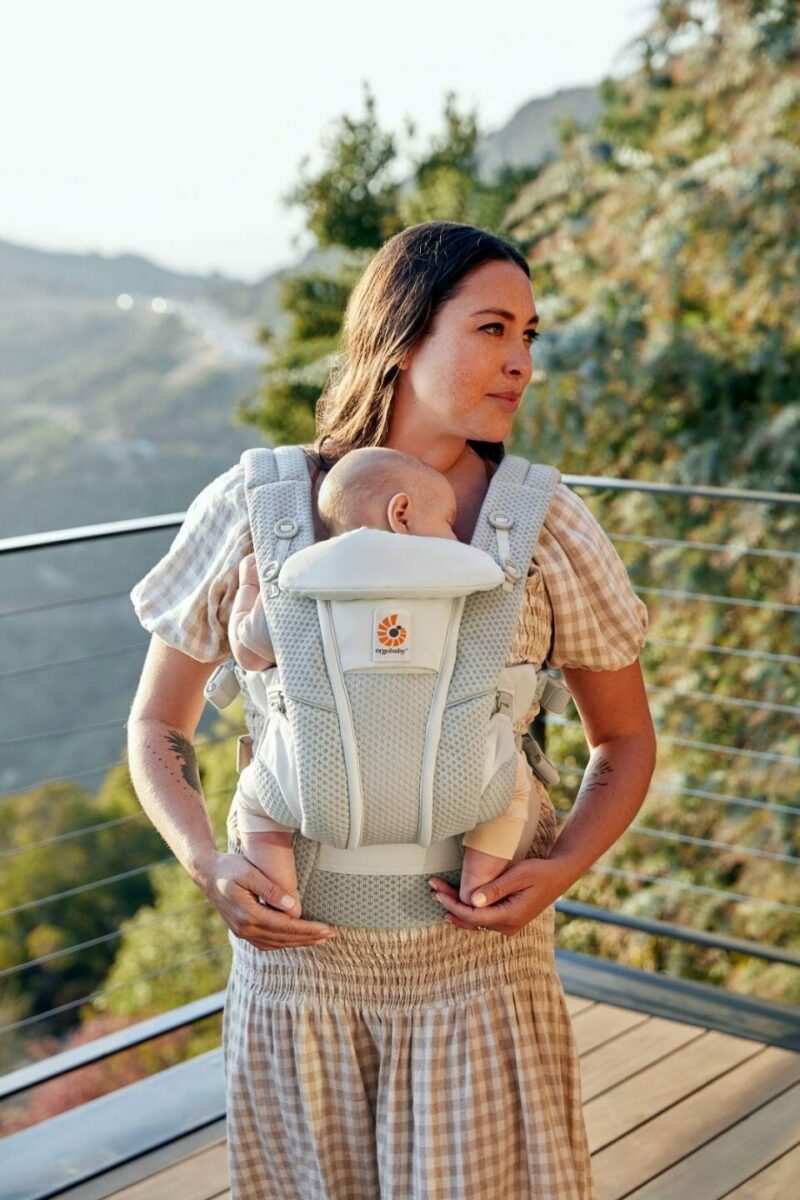 Ergobaby Omni Breeze nosiljka, Biserno siva - slika 15