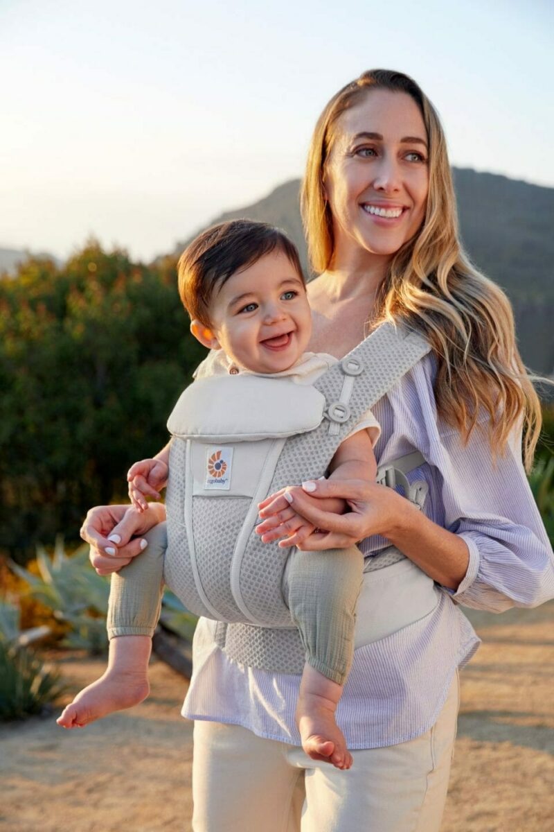 Ergobaby Omni Breeze nosiljka, Biserno siva - slika 12
