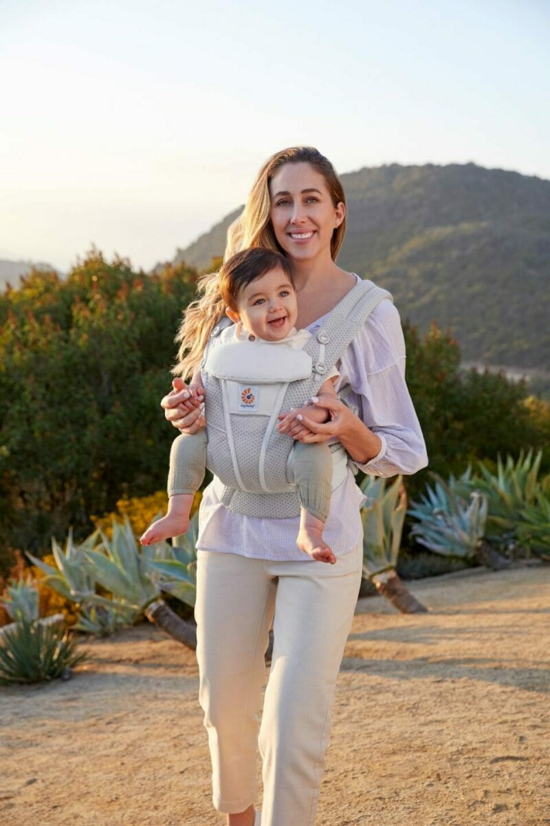 Ergobaby Omni Breeze nosiljka, Biserno siva - slika 13