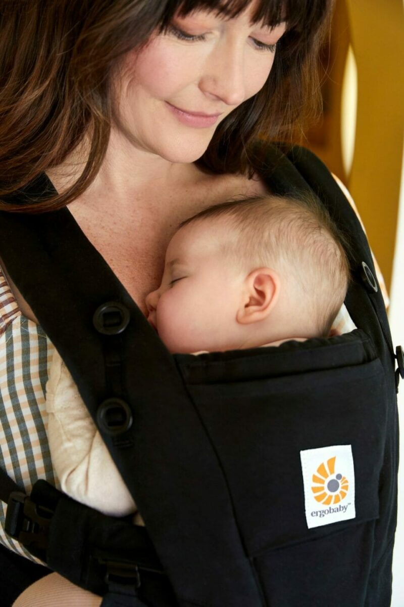 Ergobaby Omni Dream nosilka, Onyx črna - slika 8