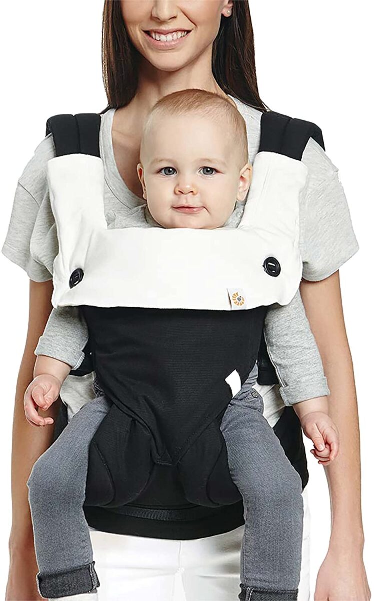Ergobaby blazinice za grizenje in slinček za nosilke 360 in Omni 360 - slika 6