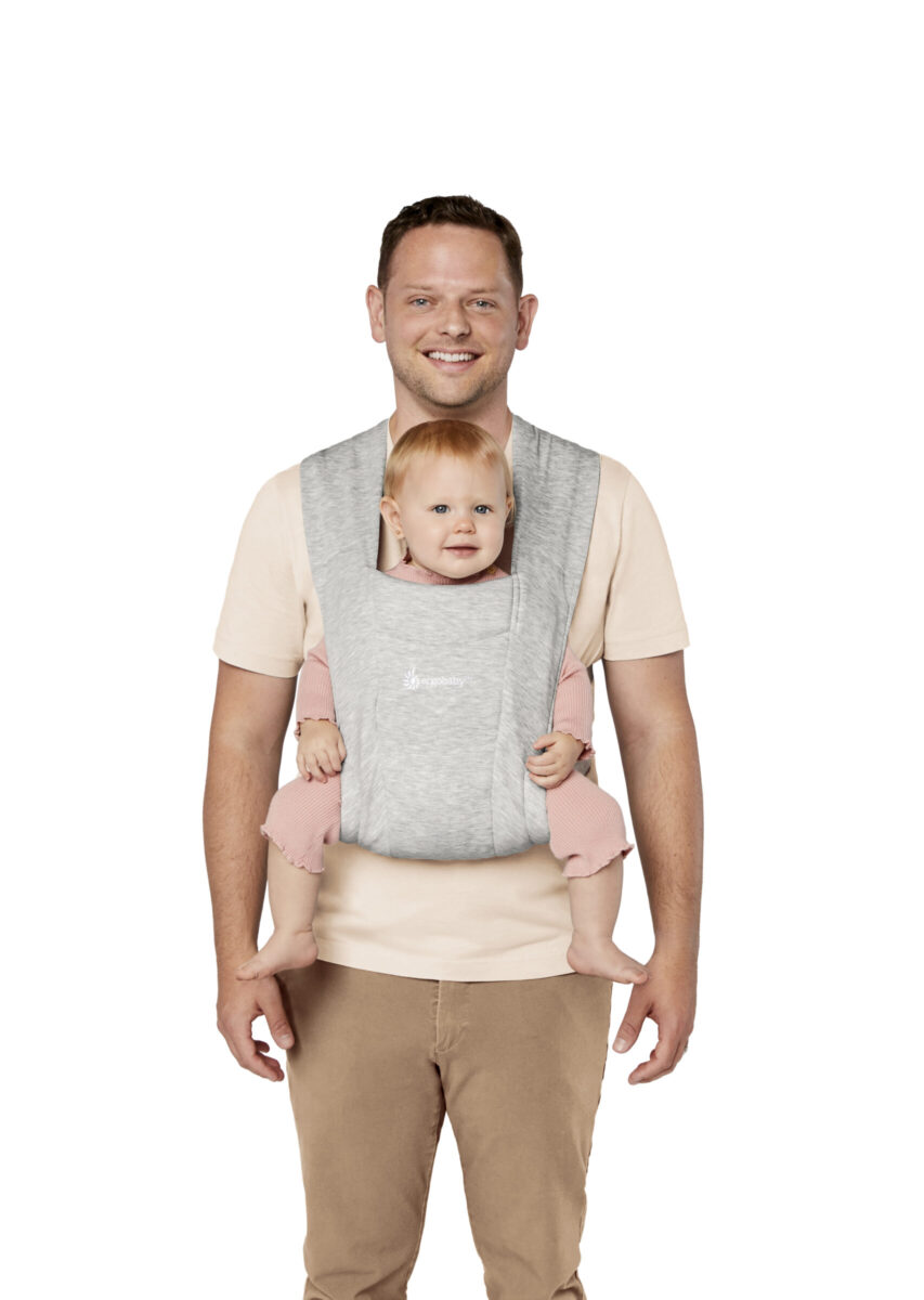 Ergobaby Embrace nosiljka, Soft Grey - slika 4