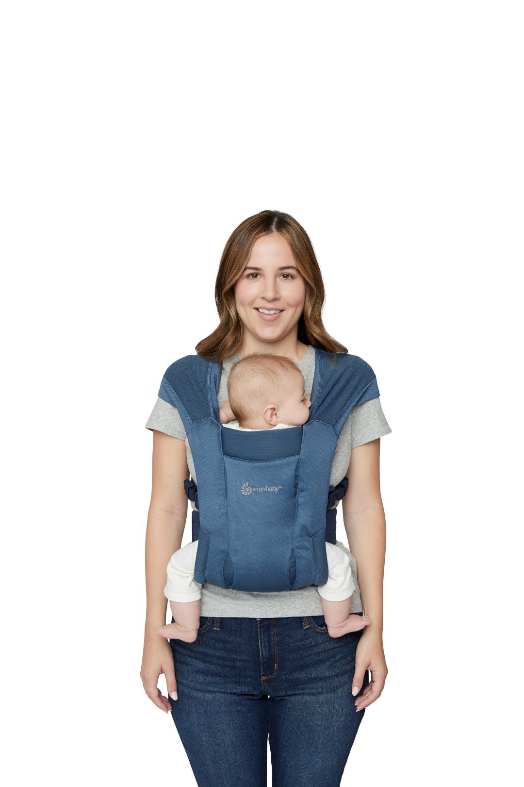 Ergobaby Embrace Soft Air Mesh nosiljka, Plava - slika 2