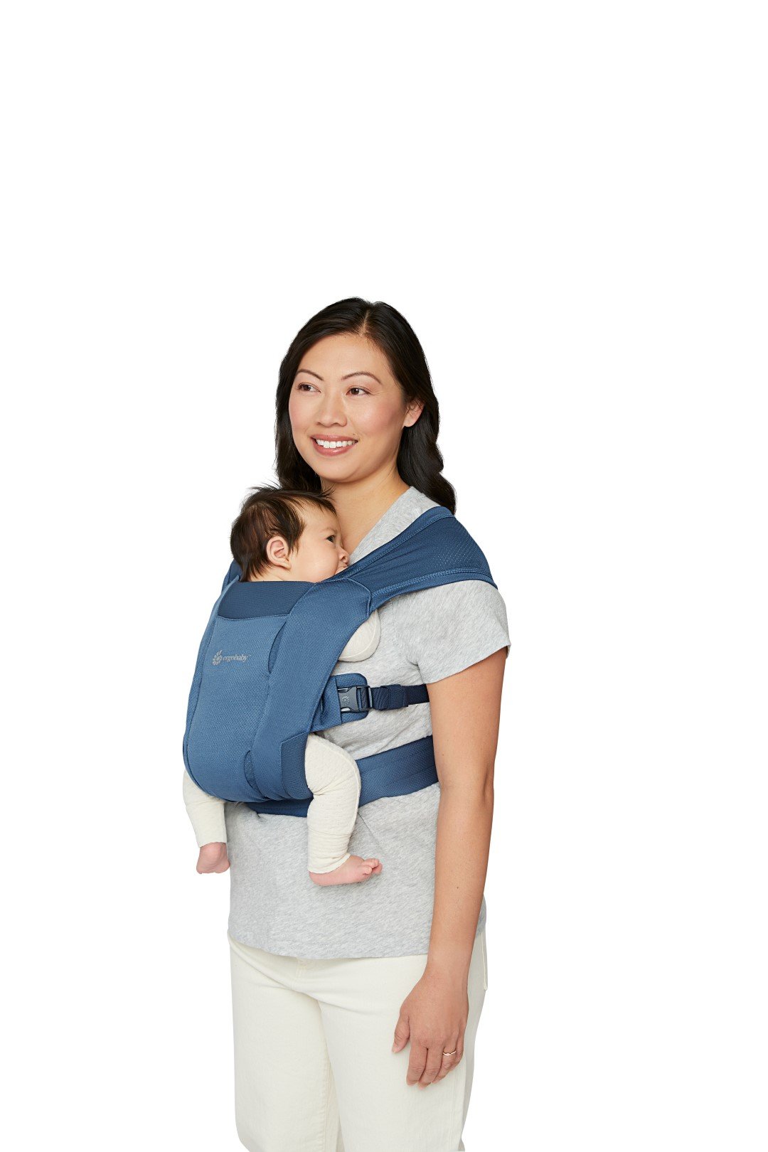 Ergobaby Embrace Soft Air Mesh nosiljka, Plava - slika 3