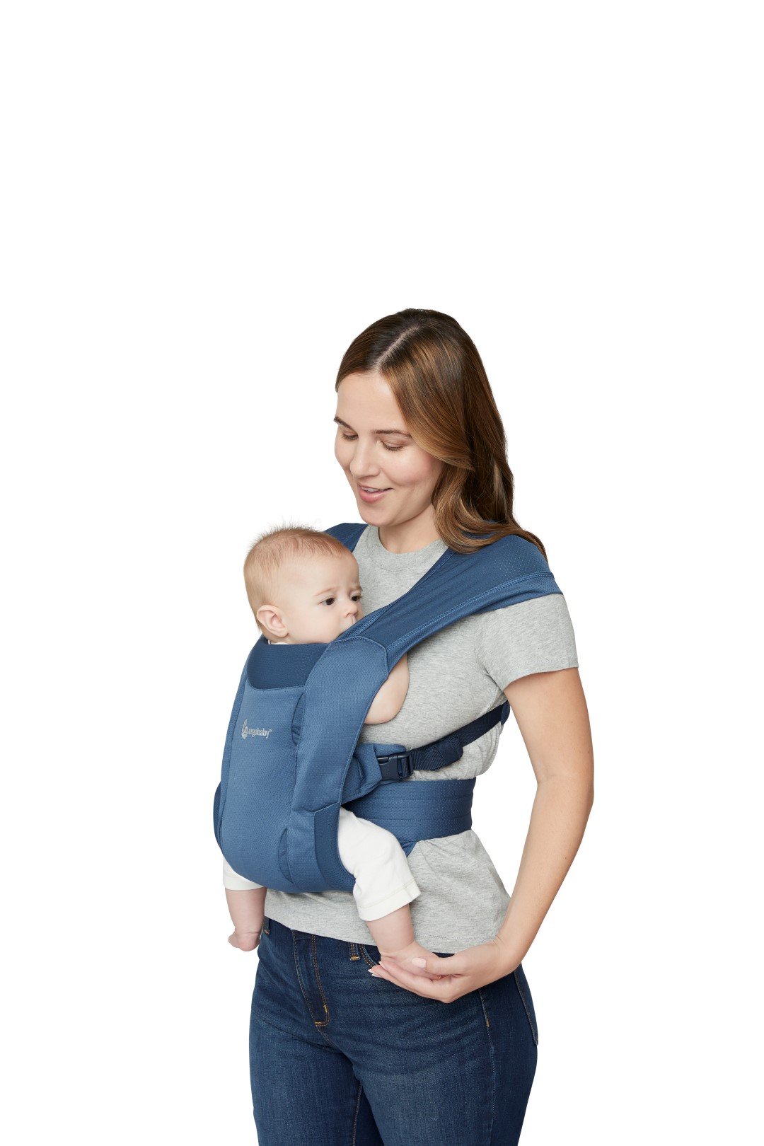 Ergobaby Embrace Soft Air Mesh nosiljka, Plava - slika 4