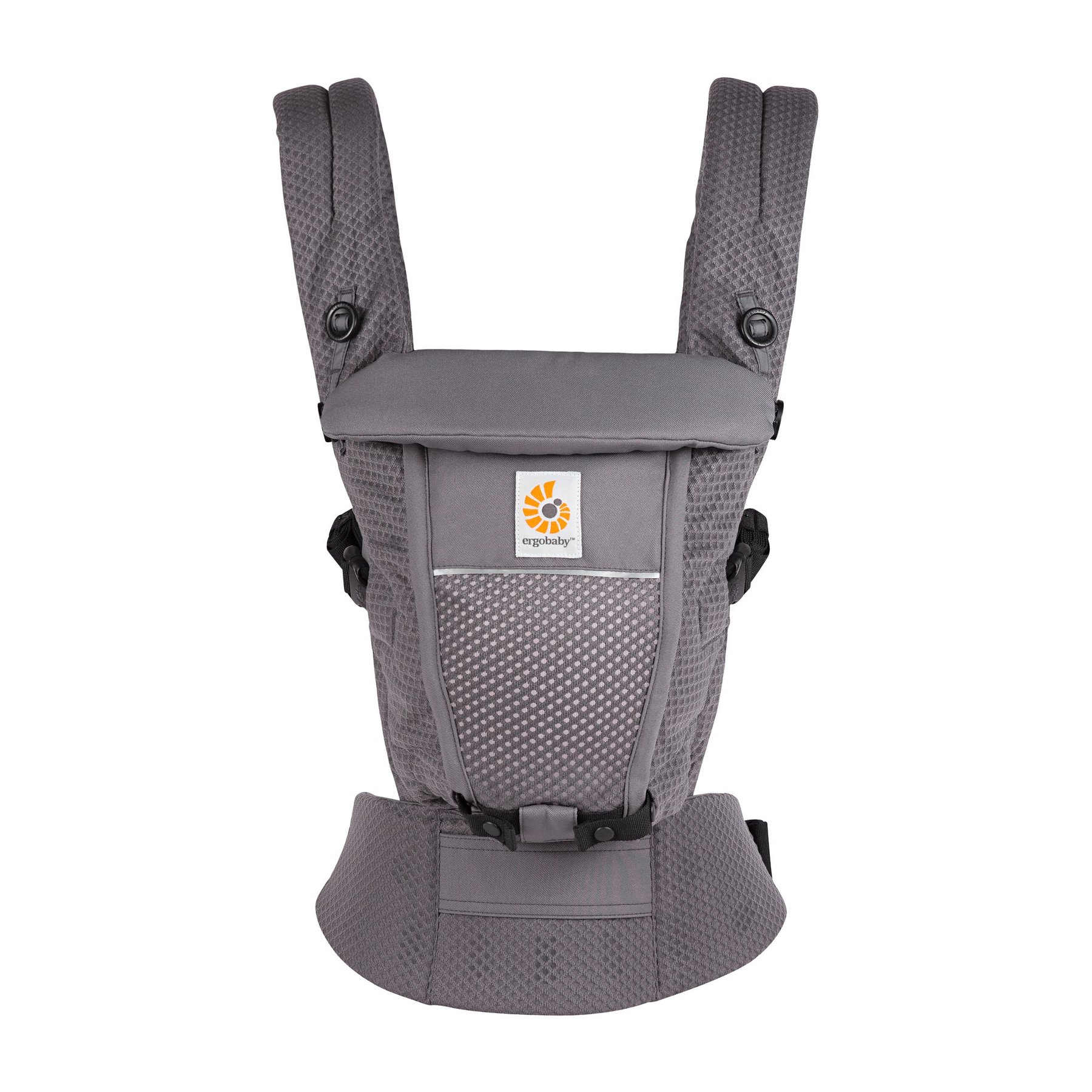 Ergobaby Adapt SoftFlex mrežasta nosilka, grafitno siva