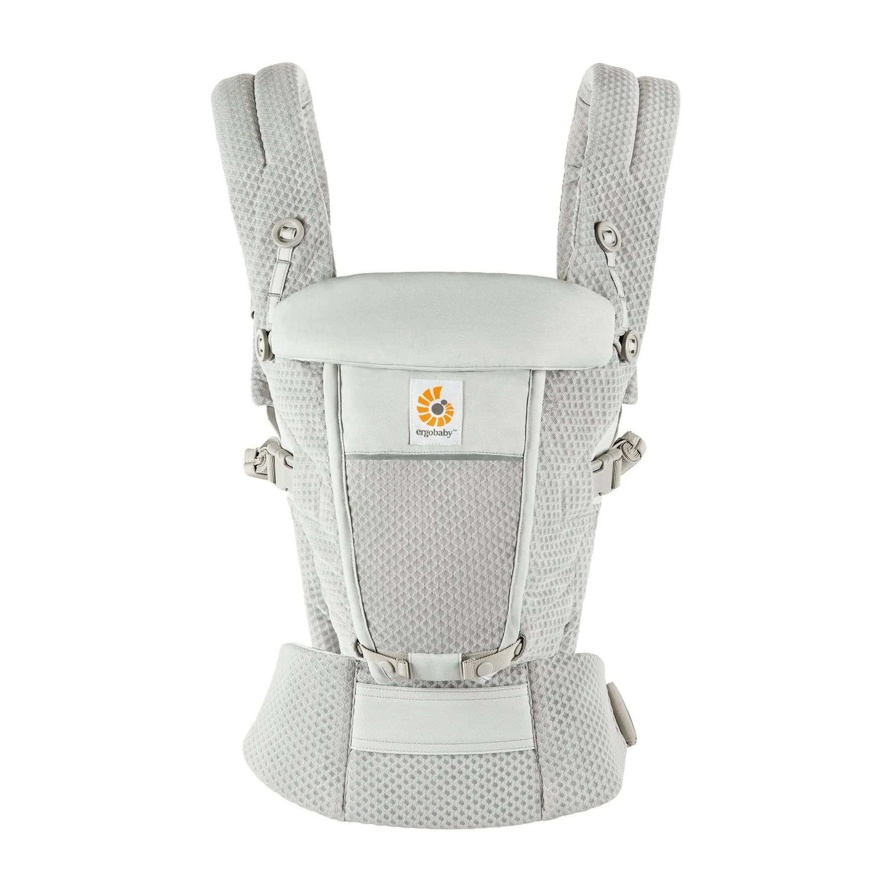 Ergobaby Adapt SoftFlex mrežasta nosilka, biserno siva