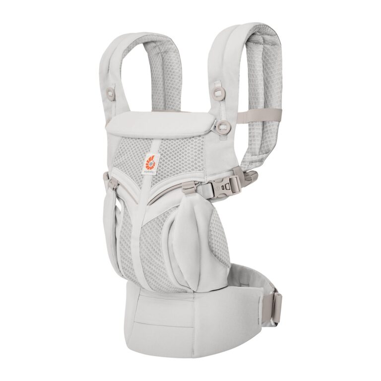 Nosilka Ergobaby Cool Air Omni 360, biserno siva