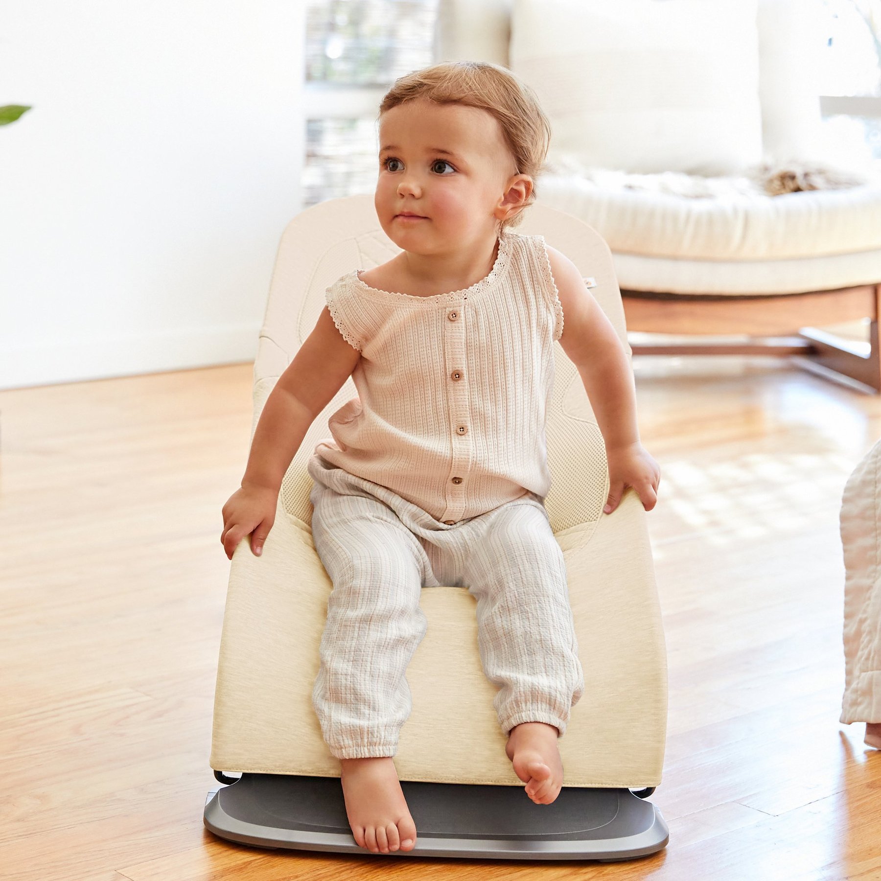 Ergobaby Evolve ležaljka 3u1 – Cream - slika 9